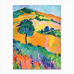 Vibrant French Landscape Canvas Print