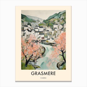 Grasmere (Cumbria) Painting 1 Travel Poster Canvas Print