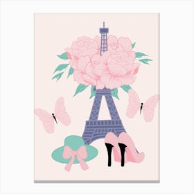 Fashion Paris Canvas Print