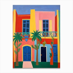 Santa Fe House Canvas Print