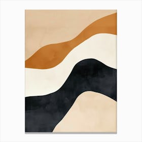 Earths Embrace Minimalist Style Canvas Print