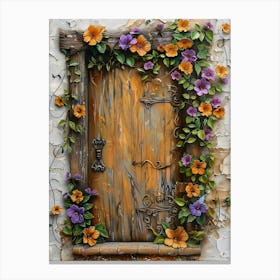 Garden Doors 3 Canvas Print