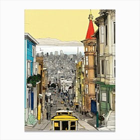 san francisco 56 Canvas Print