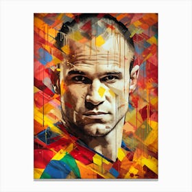 Andres Iniesta (3) Canvas Print