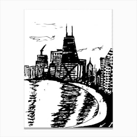 Chicago Lakeshore Drive Canvas Print