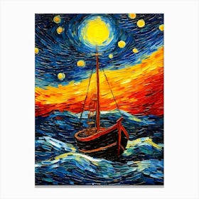 Starry Night 3 Canvas Print