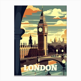 London Gifts Big Ben Canvas Print