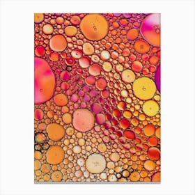 Bubbles In Water Canvas Print