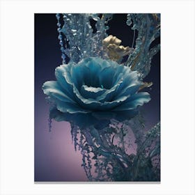 Blue Flower Canvas Print