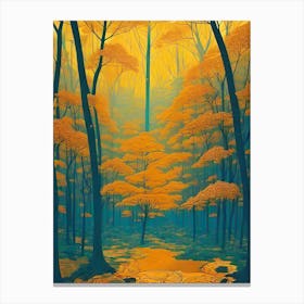 Autumn Forest 70 Canvas Print