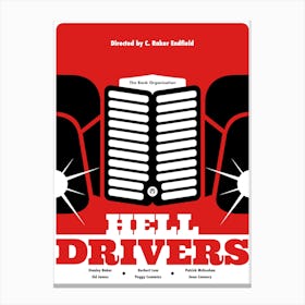 Hell Drivers Unofficial Film Canvas Print