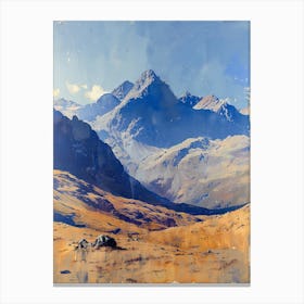 Scottish Mountains 2 Canvas Print