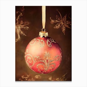 Christmas Ornament 2 Canvas Print