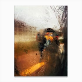 Bus window Canvas Print