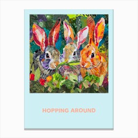 Hopping Around Poster 1 Canvas Print