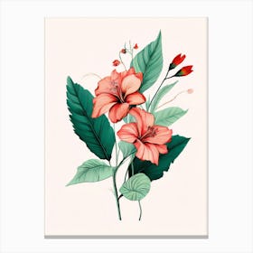 Hibiscus 27 Canvas Print