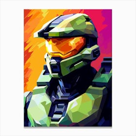 Halo Game 1 Canvas Print