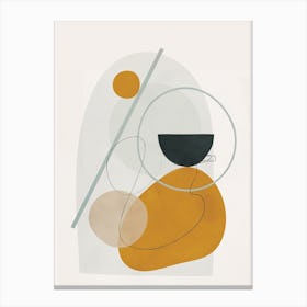 Abstract Shapes No 4 Canvas Print