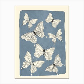 Flying Butterflies 3 Canvas Print