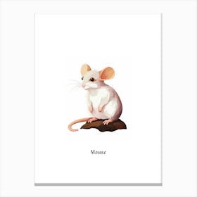Mouse Kids Animal Poster Canvas Print