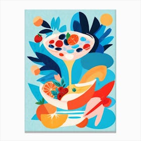 Fruit Cocktail Canvas Print