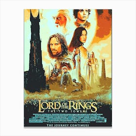 The Lord of the Rings (2001-2003) 1 Canvas Print