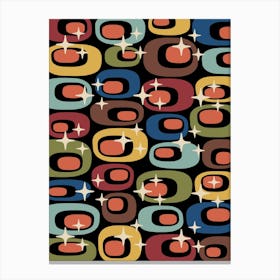 Mid Century Modern Abstraction 2 Canvas Print