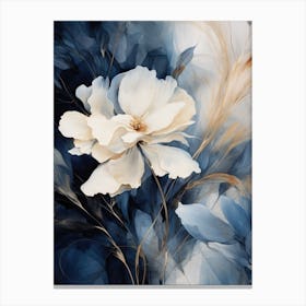 White Flower Canvas Print