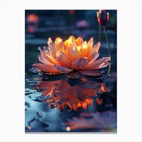 Lotus Flower Canvas Print