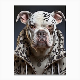Canine Royalty Unleashed Canvas Print
