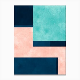 Contemporary modern geometry 21 Canvas Print