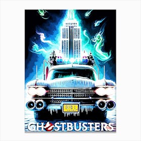 Ghostbusters movies 1 Canvas Print