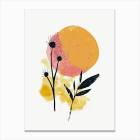 Abstract Watercolor Painting Canvas Print