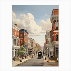 Street Scene Canvas Print