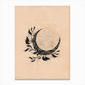 Black Moon Canvas Print