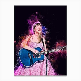 Taylor Swift 48 Canvas Print