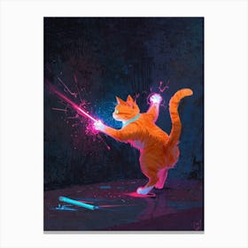 Shinobi Cat Canvas Print