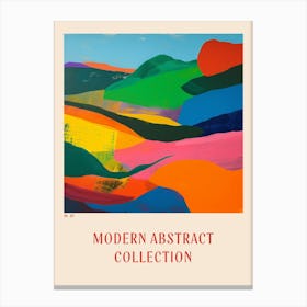 Modern Abstract Collection Poster 62 Canvas Print