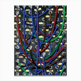 Telephone Wires Canvas Print