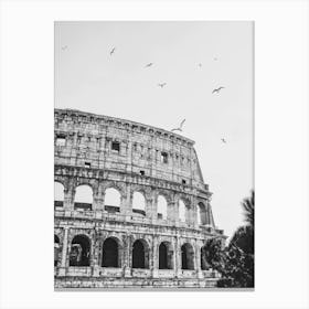 Flying Over Eternity, Colosseum Rome Canvas Print