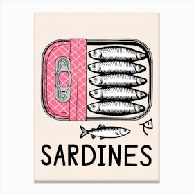 Sardines 20 Canvas Print