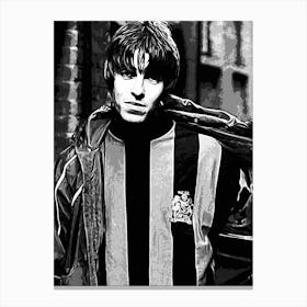 liam gallagher oasis britpop music band 30 Canvas Print