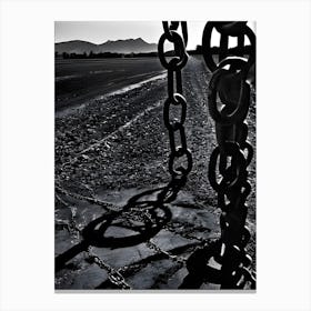 Rusting Chains Canvas Print