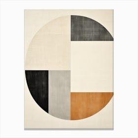 Beige Bauhaus Kitzbhel Kaleidoscope Canvas Print