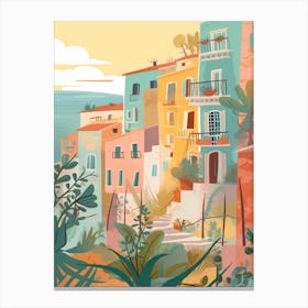 Agrigento 2, Italy Illustration Canvas Print