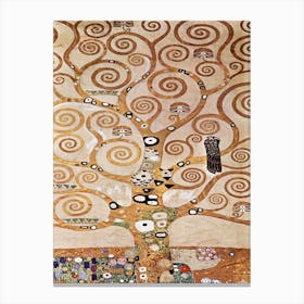 L'Arbre De Vie (1905 1909), Gustav Klimt Canvas Print