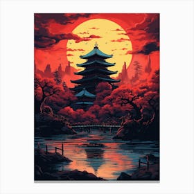 Japanese Painting 2 Canvas Print