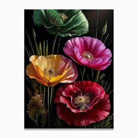 Poppies 12 Canvas Print