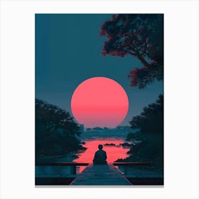 Sunset Canvas Print