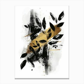 Abstract Leaves 56 Canvas Print